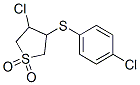 13894-16-1,3-CHLORO-4-[(4-CHLOROPHENYL)THIO]TETRAHYDRO-1H-1LAMBDA6-THIOPHENE-1,1-DIONE