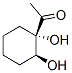 139165-64-3,Ethanone, 1-(1,2-dihydroxycyclohexyl)-, (1S-cis)- (9CI)