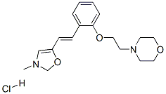 139193-89-8,4-[2-[2-[(E)-2-(3-methyloxazol-5-yl)ethenyl]phenoxy]ethyl]morpholine h ydrochloride