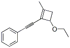 139225-58-4,Benzene, [(4-ethoxy-2-methyl-1-cyclobuten-1-yl)ethynyl]- (9CI)