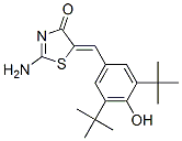 139226-28-1,(5Z)-2-Amino-5-[(4-hydroxy-3,5-ditert-butyl-phenyl)methylidene]-1,3-thiazol-4-one
