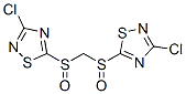 139444-37-4,BIS(3-CHLORO-1,2,4-THIADIAZOL-5-YLSULFINYL)METHANE