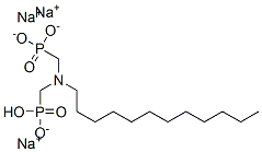 13973-51-8,trisodium hydrogen [(dodecylimino)bis(methylene)]bisphosphonate
