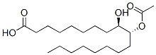 13980-32-0,(R*,R*)-10-acetoxy-9-hydroxyoctadecanoic acid