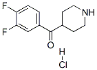 140235-26-3,(3,4-DIFLUORO-PHENYL)-PIPERIDIN-4-YL-METHANONE HYDROCHLORIDE
