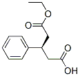 140863-09-8,Pentanedioic acid, 3-phenyl-, monoethyl ester, (3R)- (9CI)