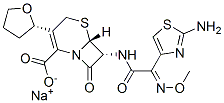 141195-77-9,sodium (6R,7R)-7-[[2-(2-amino-1,3-thiazol-4-yl)-2-methoxyimino-acetyl] amino]-8-oxo-3-[(2S)-oxolan-2-yl]-5-thia-1-azabicyclo[4.2.0]oct-2-ene- 2-carboxylate