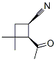 141422-99-3,Cyclobutanecarbonitrile, 2-acetyl-3,3-dimethyl-, cis- (9CI)