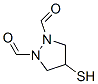 141499-30-1,1,2-Pyrazolidinedicarboxaldehyde, 4-mercapto- (9CI)