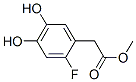 141523-25-3,Benzeneacetic acid, 2-fluoro-4,5-dihydroxy-, methyl ester (9CI)