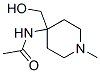 141652-71-3,Acetamide,  N-[4-(hydroxymethyl)-1-methyl-4-piperidinyl]-