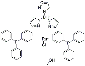 141686-21-7,CHLORO(HYDROTRIS(PYRAZOL-1-YL)BORATO)BIS(TRIPHENYLPHOSPHINE)RUTHENIUM(II) ETHANOL ADDUCT