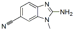 141691-42-1,1H-Benzimidazole-6-carbonitrile,2-amino-1-methyl-(9CI)