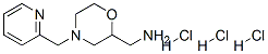 141815-42-1,C-(4-PYRIDIN-2-YLMETHYL-MORPHOLIN-2-YL)-METHYLAMINE TRIHYDROCHLORIDE
