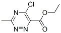 141872-16-4,ETHYL 5-CHLORO-3-METHYL-1,2,4-TRIAZINE-6-CARBOXYLATE
