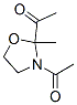 141916-15-6,Oxazolidine, 2,3-diacetyl-2-methyl- (9CI)