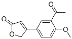 14201-58-2,4-(3-acetyl-4-methoxyphenyl)furan-2(5H)-one