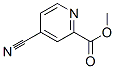 142729-98-4,2-Pyridinecarboxylicacid,4-cyano-,methylester(9CI)