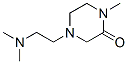 142877-39-2,Piperazinone, 4-[2-(dimethylamino)ethyl]-1-methyl- (9CI)