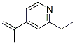 142896-08-0,Pyridine, 2-ethyl-4-(1-methylethenyl)- (9CI)