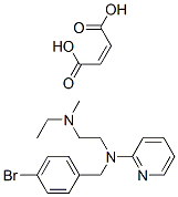 14292-35-4,N-[(4-bromophenyl)methyl]-N'-ethyl-N'-methyl-N-2-pyridylethylenediamine maleate