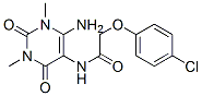 142943-51-9,Acetamide,  N-(4-amino-1,2,3,6-tetrahydro-1,3-dimethyl-2,6-dioxo-5-pyrimidinyl)-2-(4-chlorophenoxy)-  (9CI)