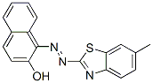 14295-46-6,1-[(6-methylbenzothiazol-2-yl)azo]-2-naphthol
