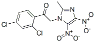 143073-65-8,Ethanone,  1-(2,4-dichlorophenyl)-2-(2-methyl-4,5-dinitro-1H-imidazol-1-yl)-
