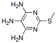 1431-40-9,2-methylsulfanylpyrimidine-4,5,6-triamine