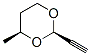 143136-91-8,1,3-Dioxane, 2-ethynyl-4-methyl-, (2R-cis)- (9CI)