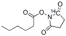 143152-78-7,HEXANOIC ACID-N, N-HYDROXYSUCCINIMIDE ESTER, [1-14C]