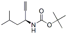 143327-83-7,Carbamic acid, (1-ethynyl-3-methylbutyl)-, 1,1-dimethylethyl ester, (S)- (9CI)