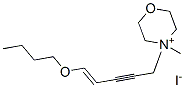 143337-75-1,4-[(E)-5-butoxypent-4-en-2-ynyl]-4-methyl-1-oxa-4-azoniacyclohexane io dide