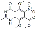 143430-44-8,7-Quinazolinecarboxylic  acid,  1,4-dihydro-5,8-dimethoxy-2-methyl-6-nitro-4-oxo-,  methyl  ester  (9CI)