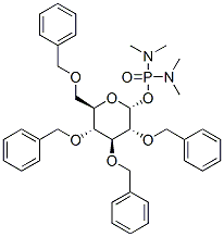 143520-19-8,2,3,4,6-TETRA-O-BENZYL-ALPHA-D-GLUCOPYRANOSYL N,N,N',N'-TETRAMETHYLPHOSPHORODIAMIDATE