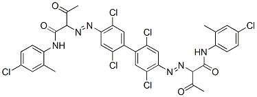 14359-20-7,2,2'-[(2,2',5,5'-tetrachloro[1,1'-biphenyl]-4,4'-diyl)bis(azo)]bis[N-(4-chloro-o-tolyl)-3-oxobutyramide]