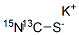 143673-61-4,POTASSIUM THIOCYANATE-13C-15N