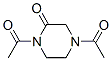 143722-91-2,Piperazinone, 1,4-diacetyl- (9CI)