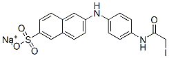 143756-46-1,2-(4'-(IODOACETAMIDO)ANILINO)NAPHTHALENE-6-SULFONIC ACID SODIUM SALT