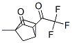 143874-05-9,Bicyclo[2.2.1]heptan-2-one, 1-methyl-3-(trifluoroacetyl)- (9CI)