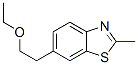 1439-74-3,Benzothiazole, 6-(2-ethoxyethyl)-2-methyl- (7CI,8CI)