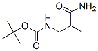 143979-23-1,Carbamic acid, (3-amino-2-methyl-3-oxopropyl)-, 1,1-dimethylethyl ester (9CI)