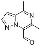 143983-73-7,Pyrazolo[1,5-a]pyrazine-7-carboxaldehyde, 4,6-dimethyl- (9CI)