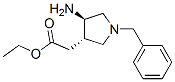144017-84-5,trans-(4-Amino-1-benzylpyrrolidin-3-yl)-acetic acid ethyl ester