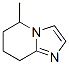 144042-79-5,Imidazo[1,2-a]pyridine, 5,6,7,8-tetrahydro-5-methyl- (9CI)