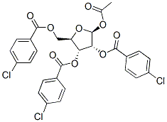 144084-01-5,1-O-Acetyl-2,3,5-tri-O-(4-chlorobenzoyl)-beta-D-ribofuranose