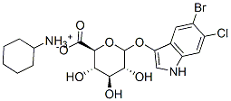 144110-43-0,5-Bromo-6-chloro-3-indolyl-D-glucuronide cyclohexylammonium salt