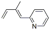 144343-89-5,Pyridine, 2-(2-methyl-1,3-butadienyl)-, (E)- (9CI)