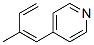 144343-92-0,Pyridine, 4-(2-methyl-1,3-butadienyl)-, (Z)- (9CI)