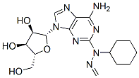 144348-08-3,2-(cyclohexylmethylidenehydrazino)adenosine